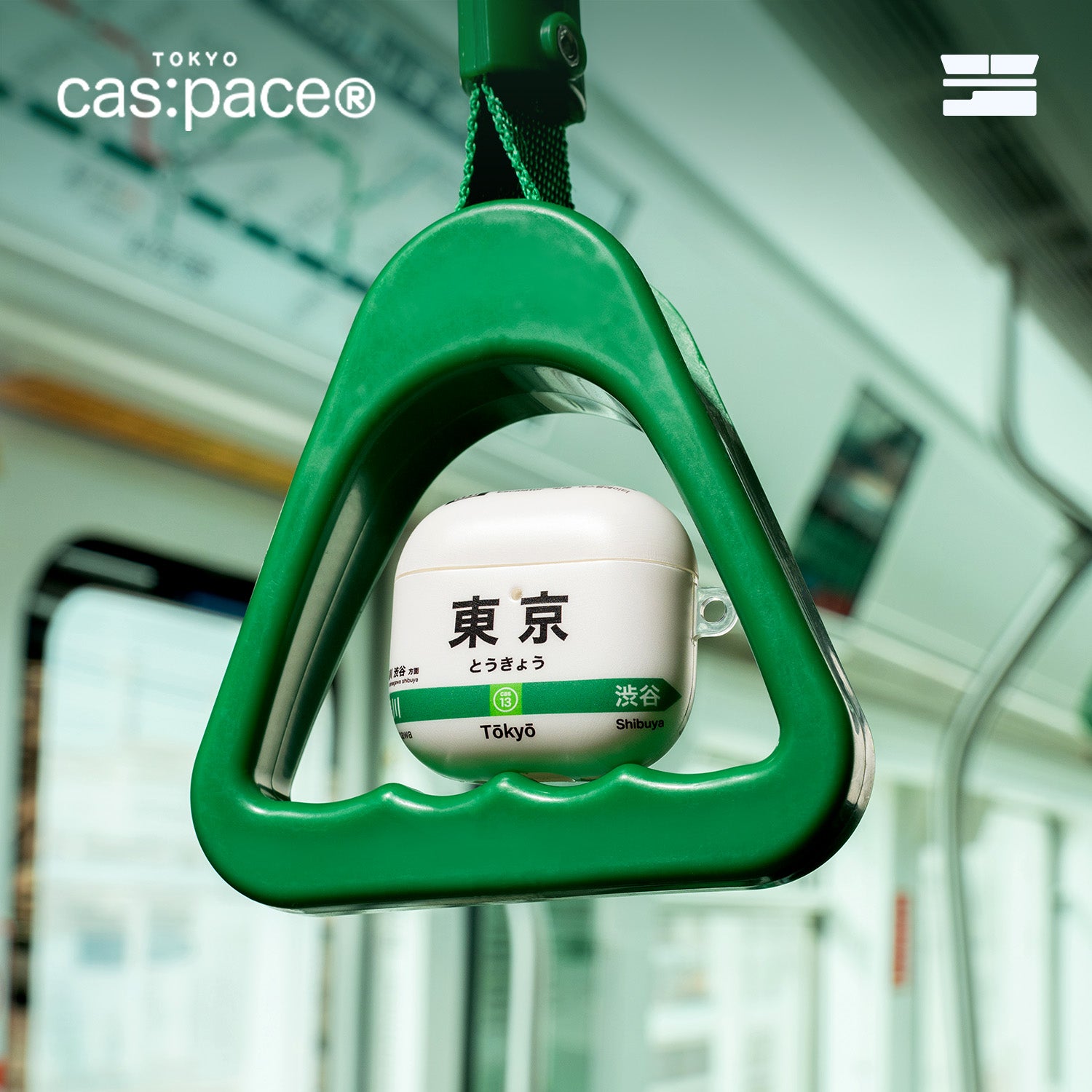 cas:pace 20S/S "Watermelon" Quicksand AirPods Case